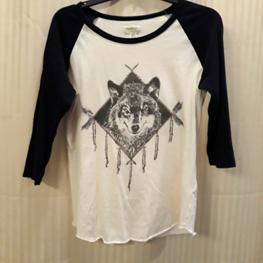 Baseball style t-shirt